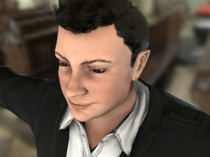 man in suit 3D-Modell