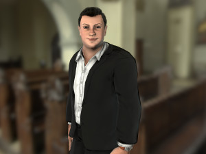 man in suit 3D-Modell