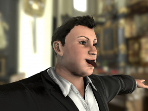 man in suit 3D-Modell