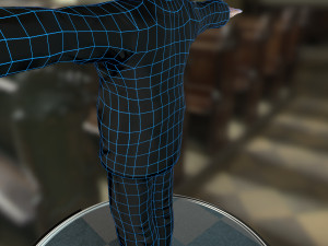 man in suit 3D-Modell