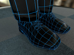 man in suit 3D-Modell