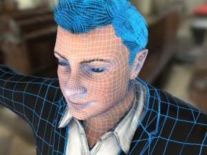man in suit 3D-Modell