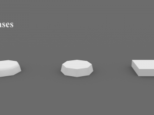 egyptian columns kit 3Dモデル