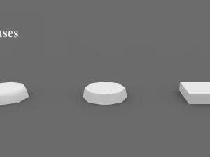 egyptian columns kit 3D Model