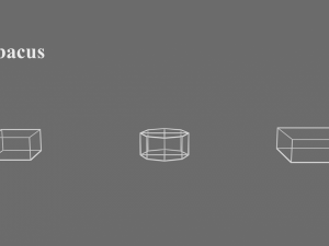 egyptian columns kit 3Dモデル