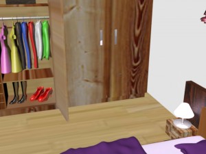bedroom 3Dモデル