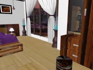bedroom 3Dモデル