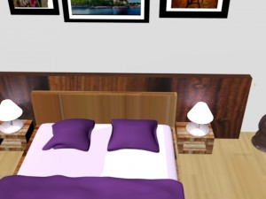 bedroom 3Dモデル