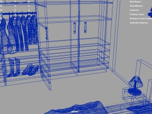 bedroom 3Dモデル