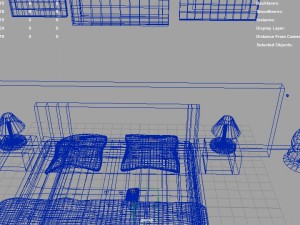 bedroom 3Dモデル