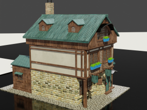 little shop 3D 模型