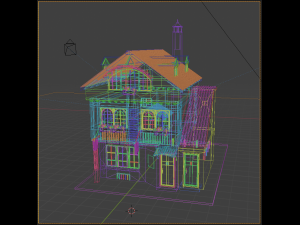 little shop 3D 模型