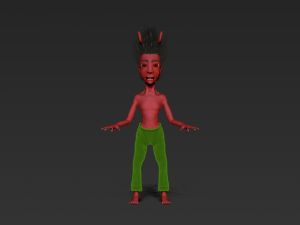 mini little monster Modèle 3D