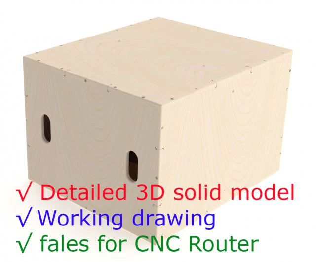 box for crossfit games 3D Model .c4d .max .obj .3ds .fbx .stl .blend 
