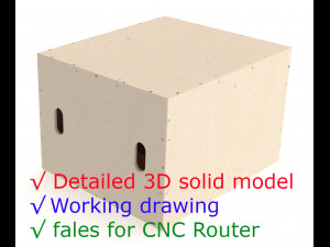box for crossfit games 3D Model