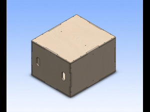 box for crossfit games Modèle 3D