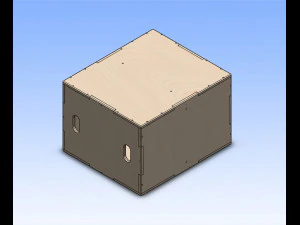 box for crossfit games 3D Model