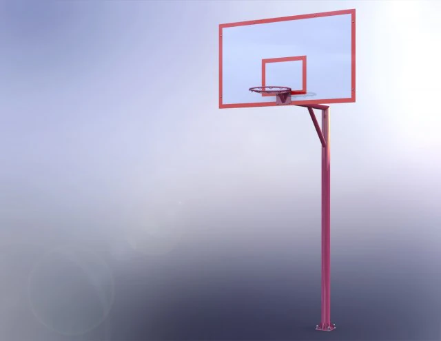 basketball unit 3D Model .c4d .max .obj .3ds .fbx .stl .blend 