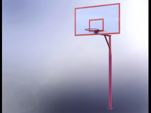 satuan bola basket Model 3D