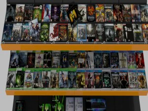 store shelf 3D Model