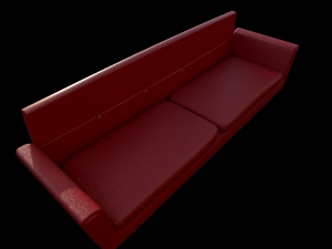 modern sofa 3Dモデル