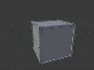 wood crate 3D Model