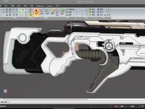 meatooma-d10 stalker d10 concept sniper rifle stl Model 3D