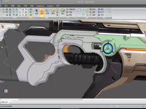 meatooma-d10 stalker d10 concept sniper rifle stl 3D Model