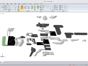 meatooma-d10 stalker d10 concept sniper rifle stl Model 3D