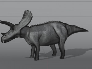 triceratops Modelo 3D