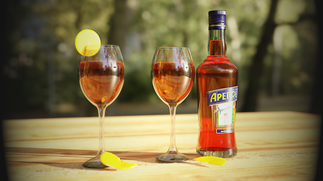 aperol Model 3D .c4d .max .obj .3ds .fbx .stl .blend 