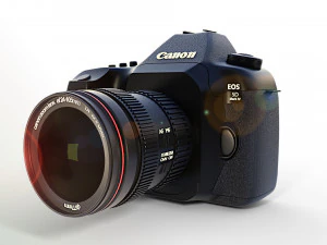 canon eos 5d mark iv Model 3D