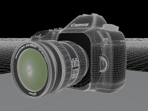 canon eos 5d mark iv 3D 模型