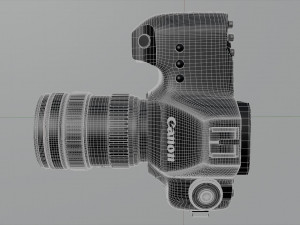 canon eos 5d mark iv 3D 模型