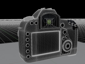 canon eos 5d mark iv 3D 模型