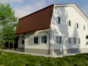 country house 3D 模型