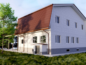 country house 3D 模型