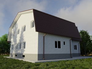country house 3D 模型