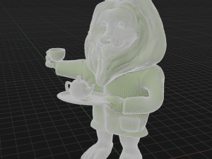 lion and english tea Modello 3D