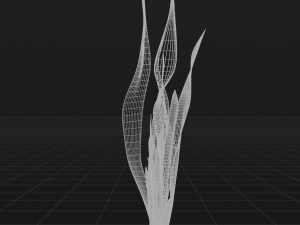 sansevieria 3D Model
