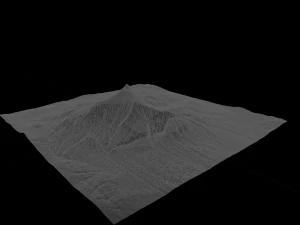 green mountain 3D Model