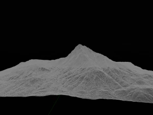 green mountain 3D Model
