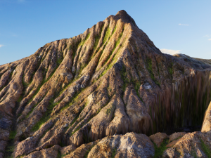 green mountain 3D मॉडल
