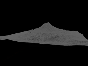 green mountain 3D Model