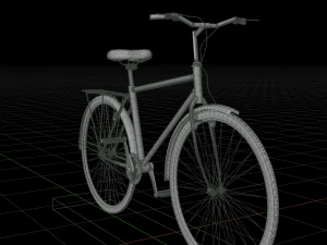 bicycle hercules sumatra 3D Model