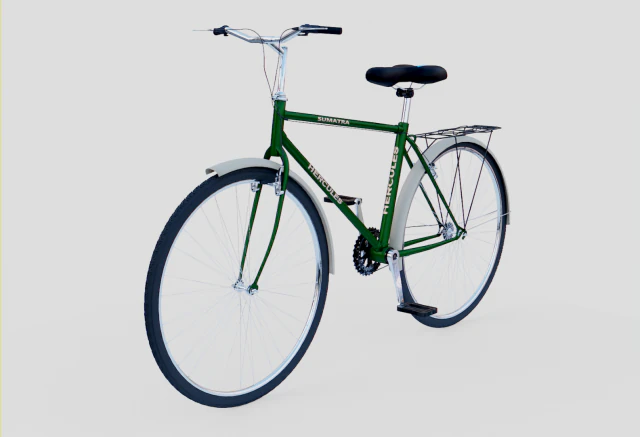 bicycle hercules sumatra 3D Model .c4d .max .obj .3ds .fbx .stl .blend