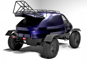 bug da m&aacute;quina suv Modelo 3D