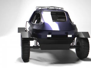 bug da m&aacute;quina suv Modelo 3D