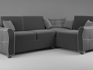 corner sofa francis 513 Model 3D