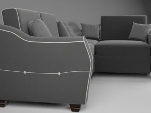 corner sofa francis 513 3D Model